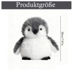 JcvPot Pinguin Kuscheltier, Weiches Stofftier Für Kinder Und Babys, Kuscheltier Pinguin PlüschtierPlüschtier – Bild 7