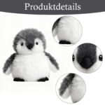 JcvPot Pinguin Kuscheltier, Weiches Stofftier Für Kinder Und Babys, Kuscheltier Pinguin PlüschtierPlüschtier – Bild 6